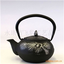 厂家供应SZ0.5L铸铁茶壶，生铁壶，保健养生铁壶，高仿南部铁器