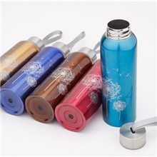 供应炫彩时尚高真空保温吊带运动壶带提绳便携车载礼品杯保温杯