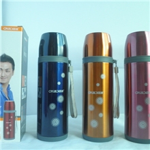 【厂家礼品】供应匡迪5号子弹头、真空不锈钢保温杯、礼品定制