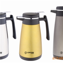 匡迪精品不锈钢真空咖啡壶1.5L/1.8L保温杯批发保温杯厂家