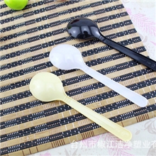 一次性塑料勺环保无毒大头勺特大容量汤勺蛋糕冷饮店专用