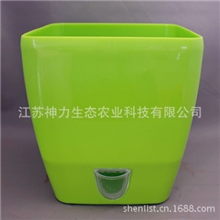 四季发财盆神力自动恒湿盆懒汉盆阳台种植盆自动养护盆（绿）