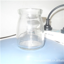 奶瓶大布丁小布丁印刷烤花奶瓶烘焙器具玻璃瓶密封瓶牛奶瓶