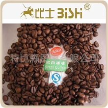 厂家专业供应比士巴西咖啡烘焙豆烘焙豆批发低温烘焙豆可做OEM