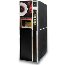 投币式啡派连体四冷四热立式咖啡机