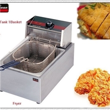 唯利安EF-81商用单缸单筛电炸炉炸薯条机炸鸡炉油炸锅