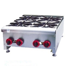 杰冠GH-4商用四头燃气煲仔炉四眼灶煲汤炉煲仔灶不锈钢煲汤炉