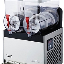 厂家直销出口欧美品质雪融机雪泥机*冰点价*尝鲜价双缸雪泥机