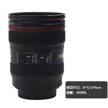 创意佳能第一代EF24-105镜头杯无盖不锈钢内胆防漏耐高温厂家直销