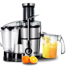 SKG1325多功能电动榨汁机家用婴儿原汁水果汁机正品