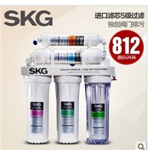 SKG净水器5级过滤韩国进口超滤膜食品级材质陶瓷滤芯新款