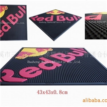 供应PVC软胶可口可乐酒吧垫，啤酒垫.