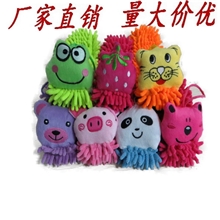 厂家批发，可定做让小孩子爱上洗手的可爱雪尼尔超细纤维擦手巾，