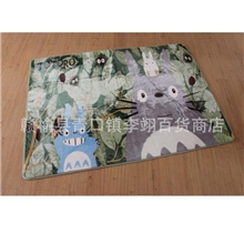 TOTORO宫崎骏龙猫拉舍尔材质地毯儿童毯游戏毯130*180cm