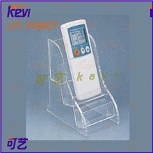 厂家供应亚克力客房三格遥控器架，透明遥控器座P30627