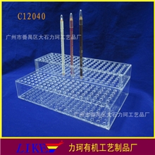 眉笔展示架，眉笔架，化妆笔展示架，亚克力眉笔架C12040
