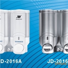 【酒店用品】手动双头皂液器/酒店卫浴精品酒店清洁用品