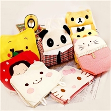 布艺猫咪纸巾盒纸巾盒布艺卡通毛绒纸巾盒车用纸巾盒0.05