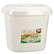 供应090时尚带盖米桶米缸储米箱防蛀防虫10KG20斤装