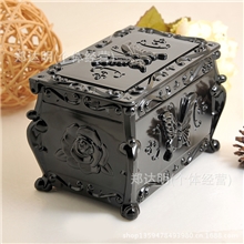 J21长期供应两层欧美复古风格精品化妆盒多功能化妆盒