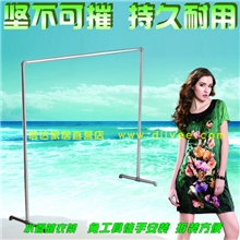 批发单杠落地式衣架镀锌管晾衣架坚固耐用不花哨可拆卸组合