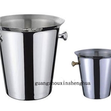 双耳喇叭形冰桶加厚香槟桶冰桶厂家酒桶不锈钢西餐吧台酒桶
