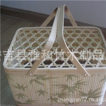【厂家直销】供应竹篮.月饼篮.月饼包装.月饼包装篮.鸡蛋包装篮