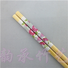 厂家供应印花竹筷子转印竹筷子竹筷子『韵承竹艺』