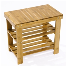 供应竹制换鞋凳收纳鞋架鞋店竹质试鞋凳竹质储物鞋凳