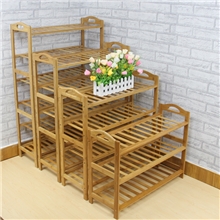 厂家直销楠竹鞋架五层鞋架简易鞋架组合鞋架