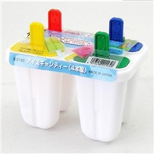 【厂家直销】DIY模具雪糕模具冰棍模具棒冰模具幻彩4格