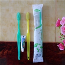 两面针牙膏牙具酒店一次性用品宾馆二合一牙具套装批发