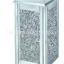 128供应B-042四菱角皮革烟灰桶座地烟灰桶埃及纹小金花