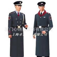 厦门定做保安大衣保安风衣定做大衣心翊盛制服质优价廉