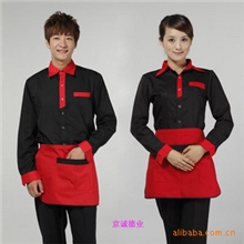 厦门定做酒店服务生制服、餐饮制服心翊盛