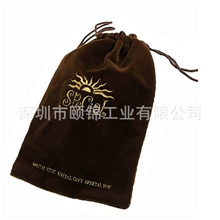 实用性珠宝绒布袋烫金烫银绒布袋厂家生产