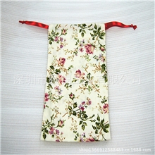 印花棉布工艺品包装袋按摩梳子包装袋印花棉布袋收纳包装袋