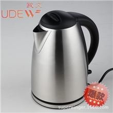 爆款欧文304食品级全不锈钢材质电热水壶精致美观大容量1.8L