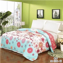 全棉斜纹半活性印花床上用品纯棉被套厂家直供网销专供特价批发