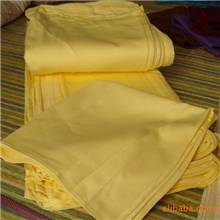 酒店全棉口布嫩黄色全棉口布纯棉口布纯棉擦杯布