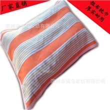 厂家批发包边纯棉手工加厚加密粗布枕巾头巾商场超市促销热卖品