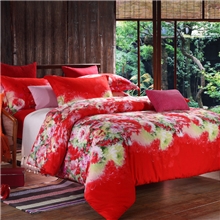 美逸家纺床品套套件活性加厚磨毛四件套秋冬新款