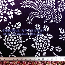 凤尾花布手袋包装袋布茶馆装饰用布