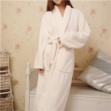 2013爆款/白色/加厚珊瑚绒浴袍，冬季睡衣，情侣睡袍/家居服