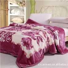 厂家供应优质【双层】拉舍尔毛毯。规格：150*200，重量：1.5公斤