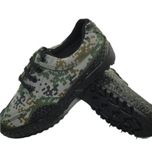 批发3520正品07数码99作训鞋林地丛林迷彩军训帆布劳保耐磨运动鞋