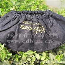 供应加厚、耐磨、环保、透气、高档棉布鞋套、涤棉鞋套成都布鞋套