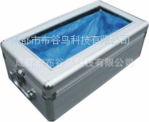 四川成都自动鞋套机高档豪华铝合金款家用鞋套机