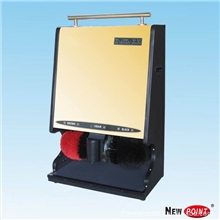 【厂家】G1高档钛金擦鞋机全自动感应公用立式擦鞋机NewPoint