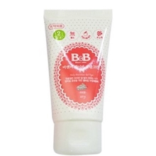 韩国保宁B&B可吞咽儿童牙膏无氟葡萄（40G）可食用2-4岁